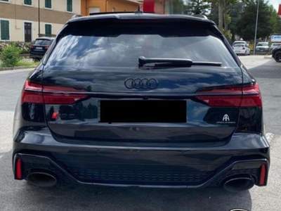 Audi RS 6 Avant RS-Dynamic 4.0 TFSI quattro tiptronic Nero usata Sant'Angelo in vado