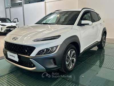 Hyundai Kona HEV 1.6 DCT XLine Bianco usata Reggio nell'Emilia