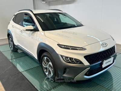 Hyundai Kona HEV 1.6 DCT XLine Bianco usata Reggio nell'Emilia