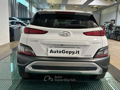 Hyundai Kona HEV 1.6 DCT XLine Bianco usata Reggio nell'Emilia
