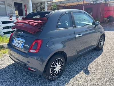 Fiat 500C FIAT 500 CABRIO 1.0 HYBRID Grigio usata Pomezia