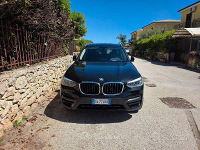 BMW X3 BMW X3 xDrive20d Nero usata Siracusa