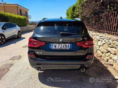 BMW X3 BMW X3 xDrive20d Nero usata Siracusa