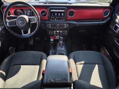 Jeep Wrangler Unlimited  2.2 Mjt Rubicon Gancio Traino Blu/Azzurro usata Casteggio