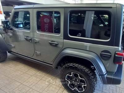 Jeep Wrangler Unlimited 2.0 PHEV ATX 4xe Rubicon Grigio usata Torino