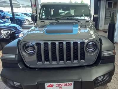 Jeep Wrangler Unlimited 2.0 PHEV ATX 4xe Rubicon Grigio usata Torino