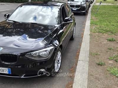 BMW Serie 1 116d macchina in perfette condizioni Nero usata Fonte Nuova