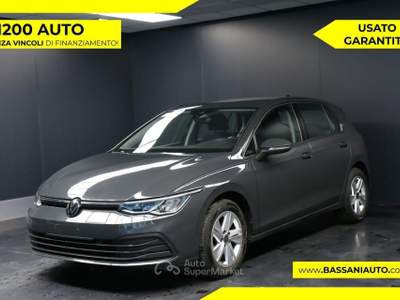 Volkswagen Golf 1.0 eTSI EVO DSG Life Grigio usata Arsiè