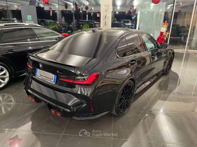 BMW Serie 3 318i Competition xDrive TETTO CARBONIO 4X4 FULL BLACK Nero usata Sant'Angelo in vado