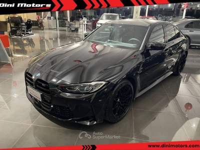 BMW Serie 3 318i Competition xDrive TETTO CARBONIO 4X4 FULL BLACK Nero usata Sant'Angelo in vado