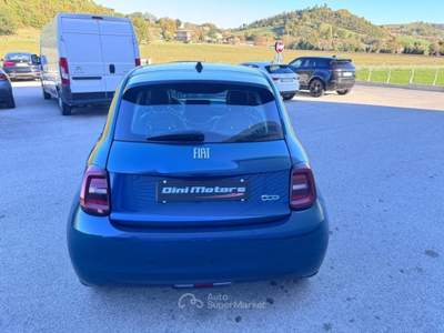 Fiat 500 Berlina 42kWh OPENING EDITION IVA ESPOSTA Blu/Azzurro usata Sant'Angelo in vado