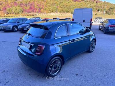 Fiat 500 Berlina 42kWh OPENING EDITION IVA ESPOSTA Blu/Azzurro usata Sant'Angelo in vado