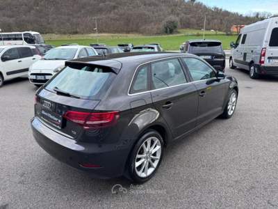 Audi A3 SPB 1.6 TDI clean diesel Admired ok Neopatentati Nero usata Sant'Angelo in vado