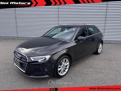 Audi A3 SPB 1.6 TDI clean diesel Admired ok Neopatentati Nero usata Sant'Angelo in vado