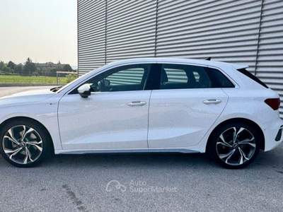 Audi A3 SPB 30 TDI S-line sportback IVA ESPOSTA LEGGE 104 Bianco usata Sant'Angelo in vado