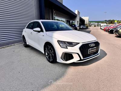 Audi A3 SPB 30 TDI S-line sportback IVA ESPOSTA LEGGE 104 Bianco usata Sant'Angelo in vado