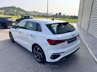 Audi A3 SPB 30 TDI S-line sportback IVA ESPOSTA LEGGE 104 Bianco usata Sant'Angelo in vado