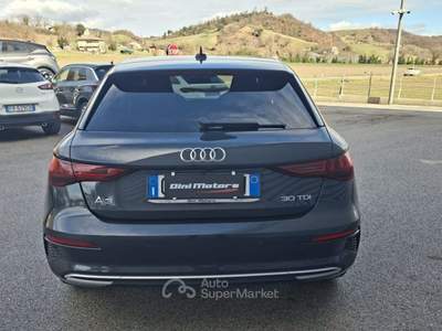 Audi A3 SPB 30TDI sportback DAYTONA MATRIX OK NEOPATENTATO Grigio usata Sant'Angelo in vado