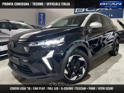 Renault Captur TCe 90 CV Techno CAR PLAY NAVI/TELECAM+PARK  Nero usata Savigliano