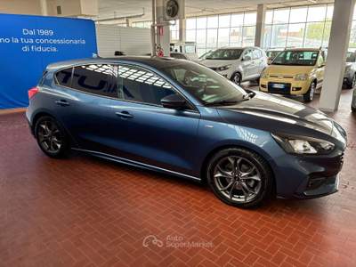 Ford Focus 1.0 ecoboost st-line s&s 125cv Blu/Azzurro usata Bollengo