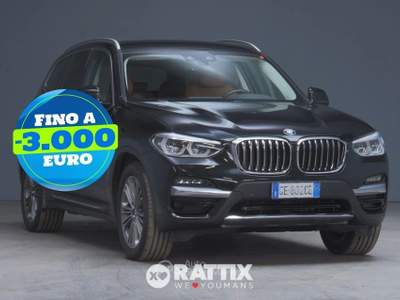 BMW X3 x3 xdrive30e luxury auto Nero usata Barzago