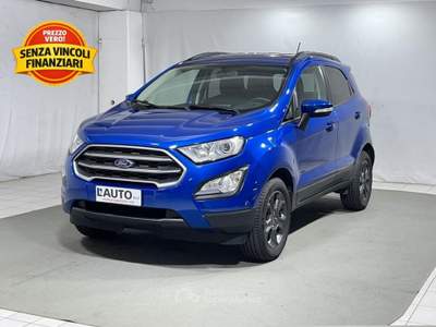 Ford EcoSport 1.0 EcoBoost Titanium Blu/Azzurro usata Montagna in Valtellina