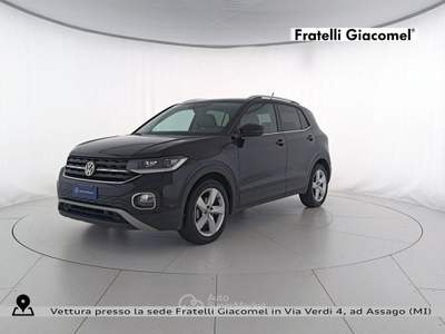 Volkswagen T-Cross 1.0 tsi advanced 115cv Nero usata Assago