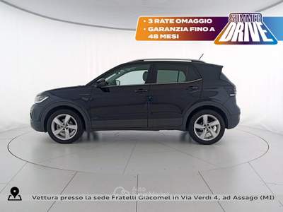 Volkswagen T-Cross 1.0 tsi advanced 115cv Nero usata Assago