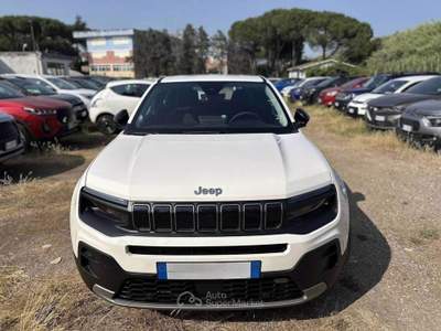 Jeep Avenger Avenger - avenger 1.2 turbo altitude fwd 100cv Bianco usata Roma