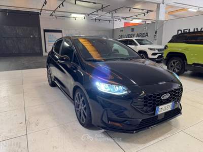 Ford Fiesta  - fiesta 5p 1.0 ecoboost h st-line x 125cv Nero usata Biella