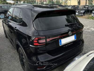Volkswagen T-Cross  - t-cross 1.0 tsi style 110cv Nero usata Roma