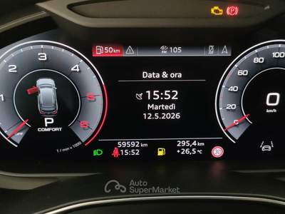Audi A6 A6 avant 40 2.0 tdi mhev s-tronic Nero usata Livorno