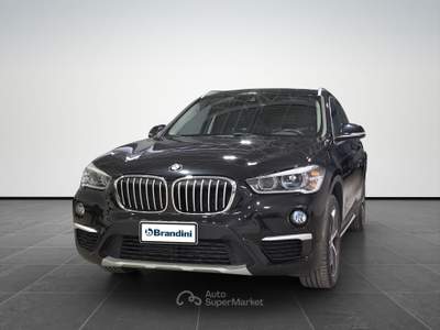 BMW X1 X1 sdrive18d xline auto Nero usata Firenze
