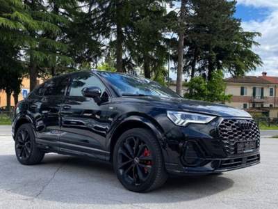 Audi Q3 Sportback 40 TDI quattro S line edition Nero usata Sant'Angelo in vado