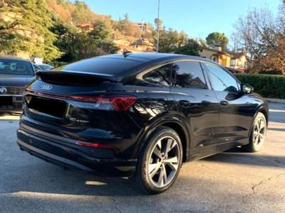 Audi Q4 Q4 SPB 40 e-tron Sline edition Nero usata Sant'Angelo in vado