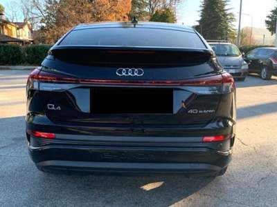 Audi Q4 Q4 SPB 40 e-tron Sline edition Nero usata Sant'Angelo in vado