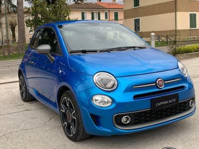 Fiat 500 1.2 S -Neopatentati Blu/Azzurro usata Sant'Angelo in vado