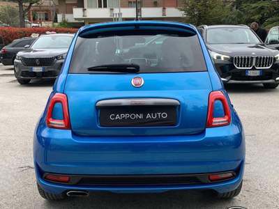 Fiat 500 1.2 S -Neopatentati Blu/Azzurro usata Sant'Angelo in vado