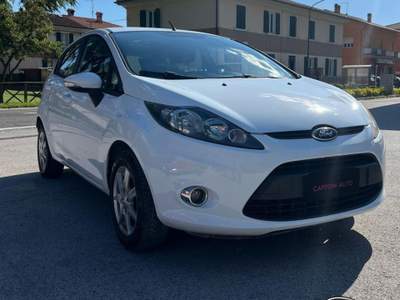 Ford Fiesta 1.4 5 porte BENZINA GPL OK NEOPATENTATI Bianco usata Sant'Angelo in vado