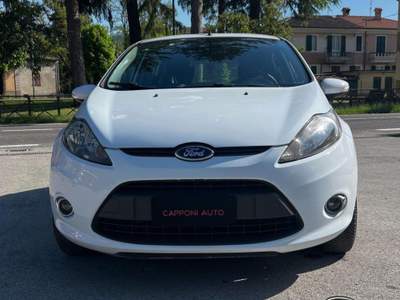 Ford Fiesta 1.4 5 porte BENZINA GPL OK NEOPATENTATI Bianco usata Sant'Angelo in vado