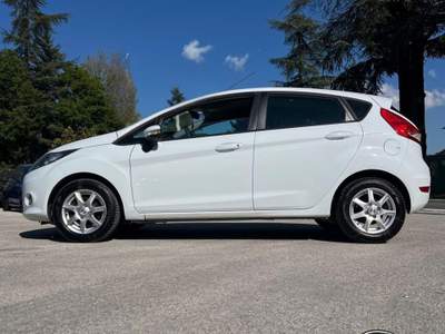 Ford Fiesta 1.4 5 porte BENZINA GPL OK NEOPATENTATI Bianco usata Sant'Angelo in vado
