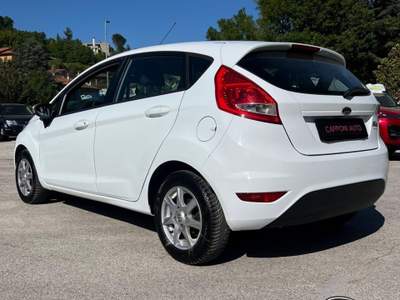 Ford Fiesta 1.4 5 porte BENZINA GPL OK NEOPATENTATI Bianco usata Sant'Angelo in vado