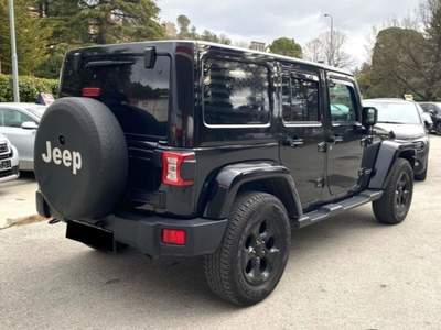 Jeep Wrangler Unlimited 2.8 CRD DPF Sahara PROMO Nero usata Sant'Angelo in vado