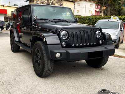 Jeep Wrangler Unlimited 2.8 CRD DPF Sahara PROMO Nero usata Sant'Angelo in vado Jeep Wrangler Unlimited 2.8 CRD DPF Sahara PROMO Nero usata Sant'Angelo in vado
