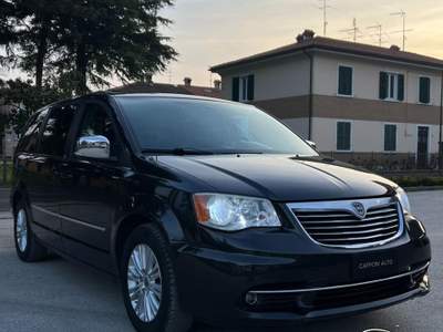 Lancia Voyager 2.8 Turbodiesel 7 POSTI Nero usata Sant'Angelo in vado