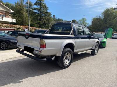 Mitsubishi L200 2.5 TDI 4WD Double Cab Pick-up GL AUTOCARRO Blu/Azzurro usata Sant'Angelo in vado