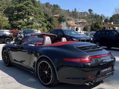 Porsche 911 3.8 Carrera 4S Cabriolet Nero usata Sant'Angelo in vado
