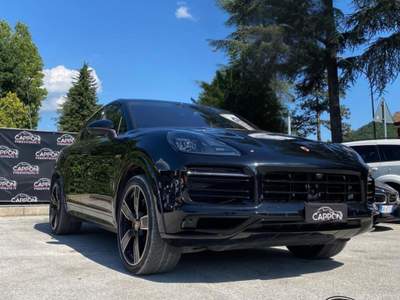 Porsche Cayenne Coupé 3.0 V6 E-Hybrid Platinum Edition ufficiale Nero usata Sant'Angelo in vado