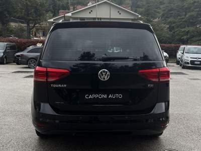 Volkswagen Touran 1.6 TDI 115 CV 7 POSTI Nero usata Sant'Angelo in vado