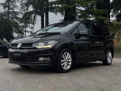 Volkswagen Touran 1.6 TDI 115 CV 7 POSTI Nero usata Sant'Angelo in vado